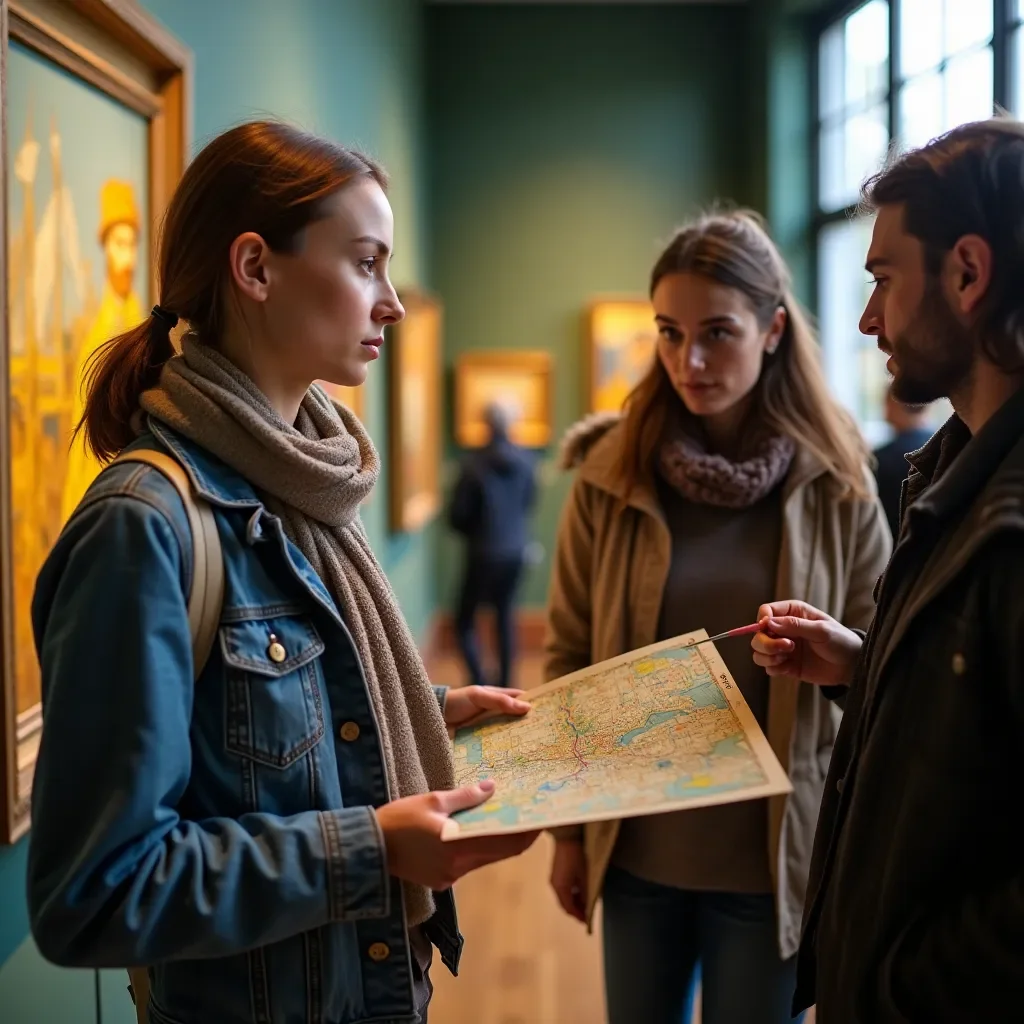 Modern office environment